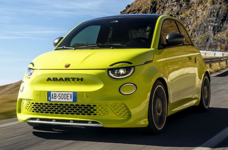 Abarth 500e image gallery